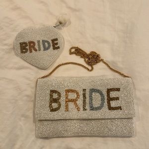 Bride Clutch and Coin Purse